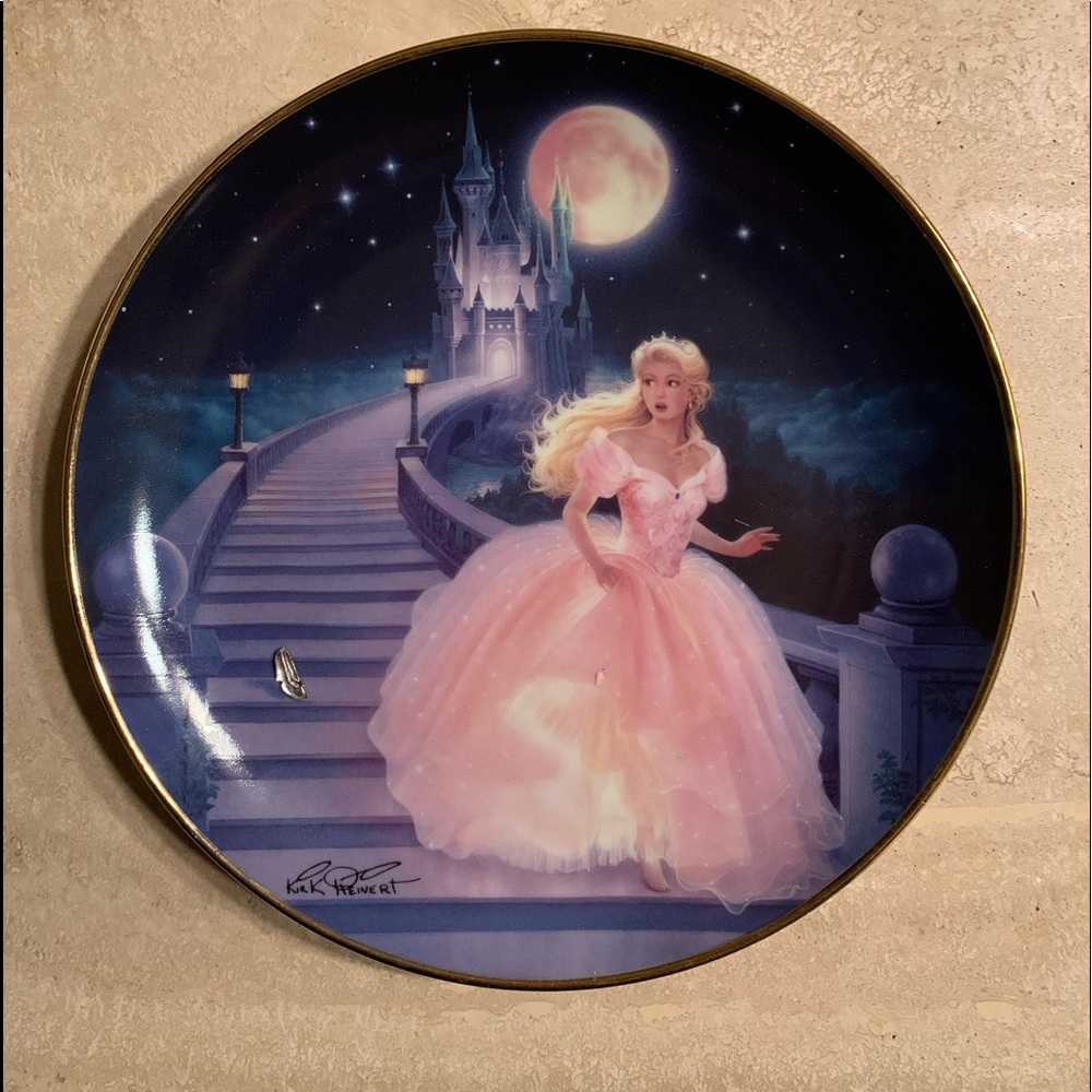 Franklin Mint Collectors Plate. The Magic of Cinderella.